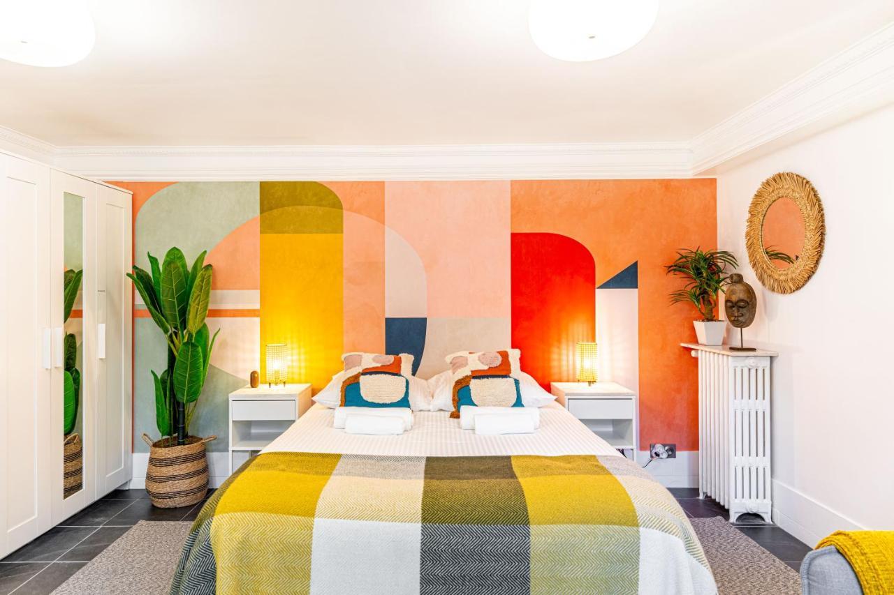 Modern Apartement Grand Paris, Tv Salon, Sharing Garden, Villa Des Ammonites Meudon Luaran gambar