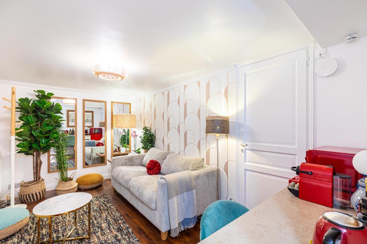 Modern Apartement Grand Paris, Tv Salon, Sharing Garden, Villa Des Ammonites Meudon Luaran gambar