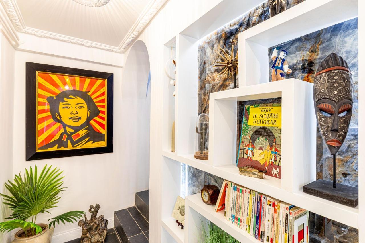 Modern Apartement Grand Paris, Tv Salon, Sharing Garden, Villa Des Ammonites Meudon Luaran gambar